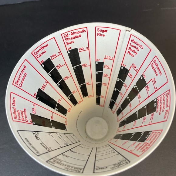 Tala Cooks Dry Measure Traditional Baking Tin Metal Cone Cup Retro England Made - Picture 3 of 8